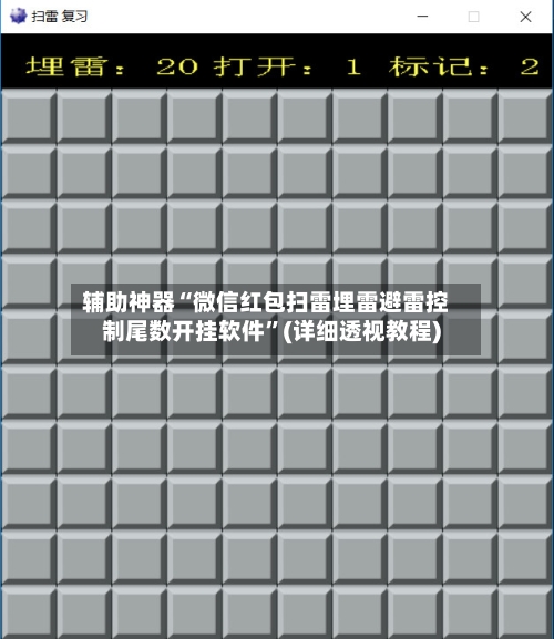 辅助神器“微信红包扫雷埋雷避雷控制尾数开挂软件”(详细透视教程)-第3张图片