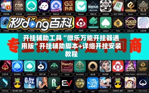 开挂辅助工具“微乐万能开挂器通用版”开挂辅助脚本+详细开挂安装教程