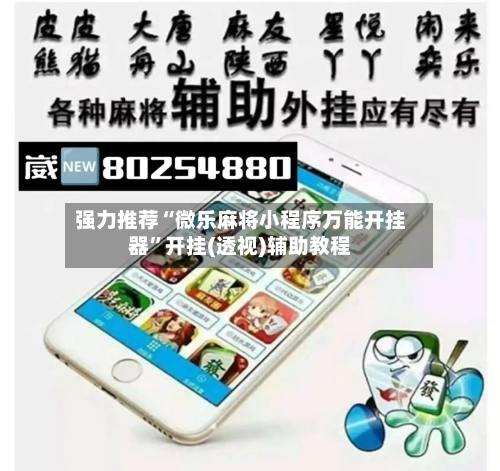 强力推荐“微乐麻将小程序万能开挂器	”开挂(透视)辅助教程-第2张图片