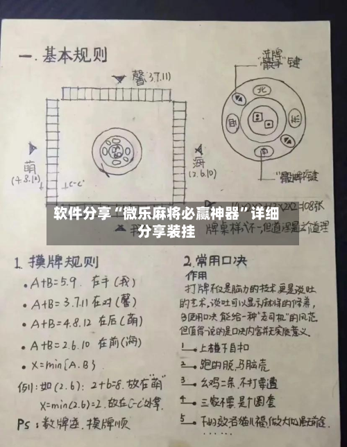 软件分享“微乐麻将必赢神器”详细分享装挂-第2张图片