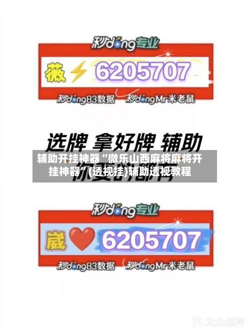 辅助开挂神器“微乐山西麻将麻将开挂神器”(透视挂)辅助透视教程